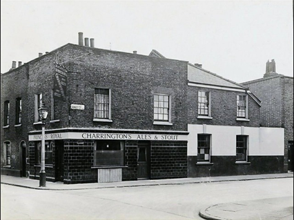 Theobald Street, New Kent Road, c1930, The Princess Royal Pub.    X.png