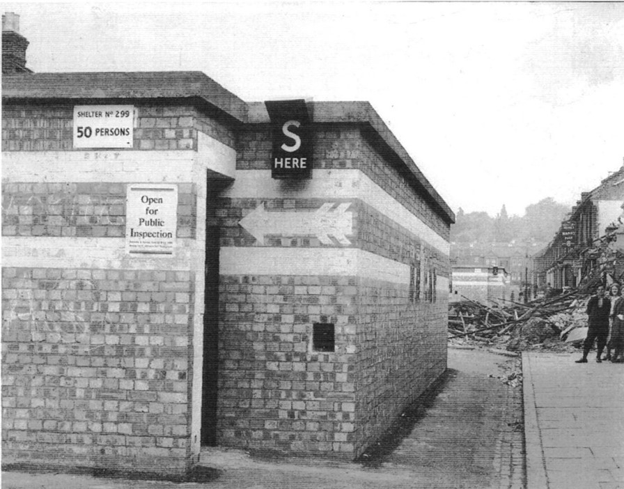 Above Ground air raid shelter WW2.We had one like this in Guinness Buildings. Pages Walk. This is somewhere in Camberwell.    X.jpg