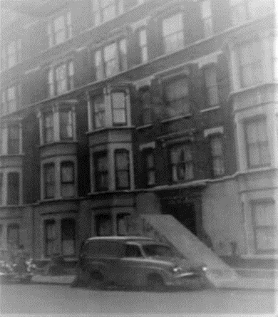 Maydwell Street, The Albany (Buildings) 1959. Maydwell Street was one of three streets that ran between Albany Road and Boundary Lane and is no longer there. X.png