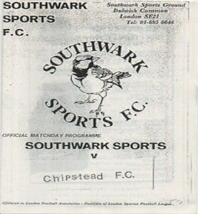Southwark Borough FC was formed in 1975 as Southwark Sports FC.  1  X.png