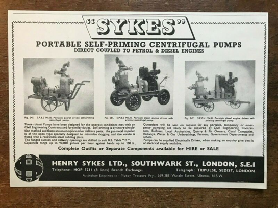 1  Southwark Street, Henry Sykes Ltd Southwark, Centrifugal Pumps 1958.  X.png
