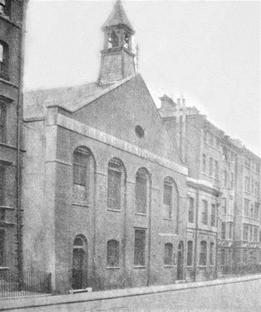Lion Street, c1890. St Matthews's National School for Boys & Girls, built in 1870.  X.png