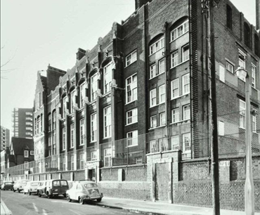 Trafalgar Street, Walworth Secondary School, c 1977. X.png