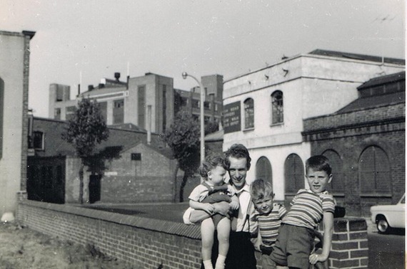 Albert,Tony,Rob & Steve in Pages  Walk, 1961  .jpg