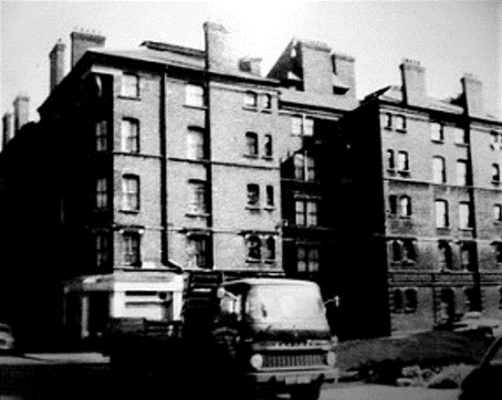 Lion Street c.1965, looking at the buildings of Chatteris Square.  X.png