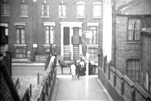 St George's Way 1962. The picture was taken from the footbridge leading to Neate Street which is now in Burgess Park, picture above..png