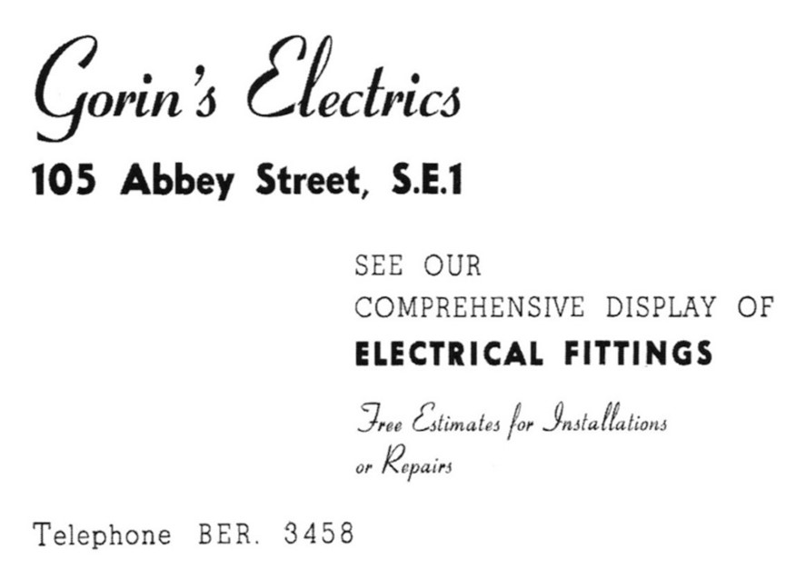 Abbey street, Gorin’s Electrics.  X.jpg