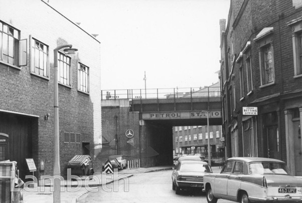 Hatfields, c1969, looking towards The Cut. Telephone Exchange on the left.  X..jpg