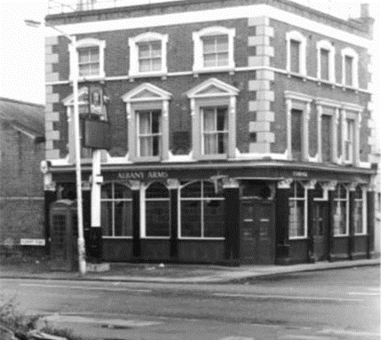 Albany Road, 1972. Albany Arms pub on the corner of Cunard Street. X..png