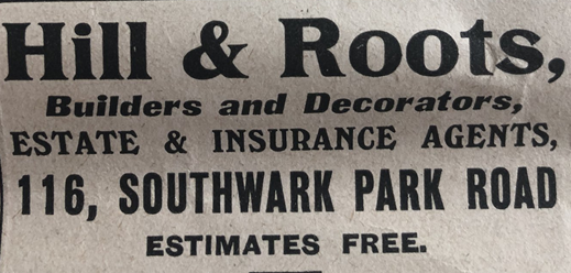 Southwark Park Road, c1910.  X. (3).png