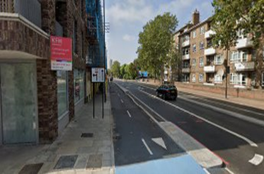 Film The Ringer Jamaica Road 2020, same location as Pic 2. Corner of Prospect Street with Pynfolds Estate on the right.    X.png