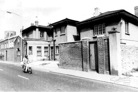 Wells Way, St George's Vicarage, c1968. It was Grade II listed in 1972. X..png