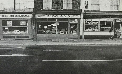 4   Old Kent Road, c1960.Rolan's furniture and Joe's Cafe near the corner of Lovegrove Street and was opposite Olmar Street.   X..png