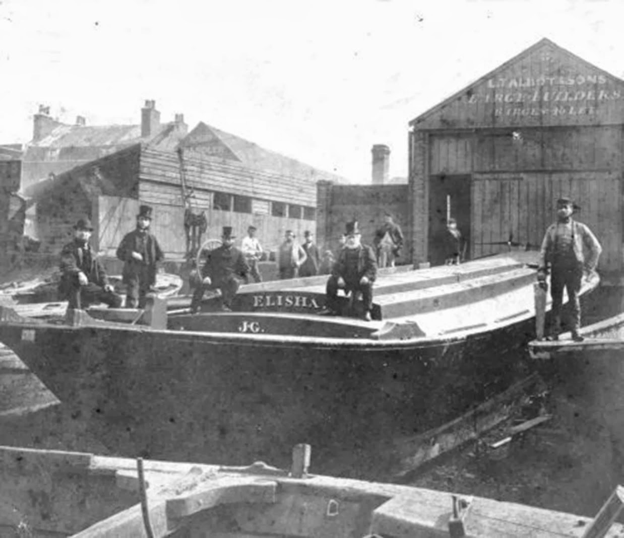 Talbot family, boat builders, Rotherhithe,c1900.jpg