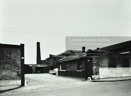 Tustin Street, c1962. Hatcham Manor Works. 1  X..png