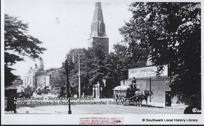 Lower Road, c1930, All Saints Church.  X..png