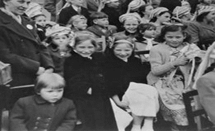 Delaford Road, Coronation Day Street Party 1953.  X..png
