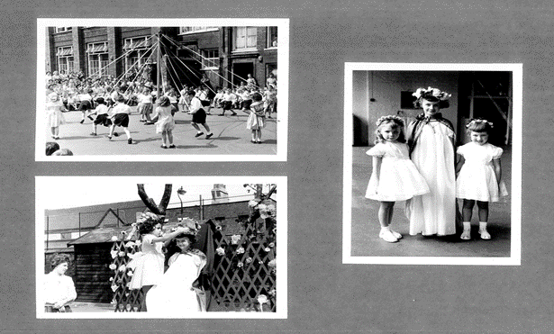 Cobourg Road School May Day c.1960.  X..png