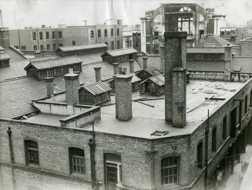 Neckinger, Bermondsey, Borough Council Depot, c1958.  X..png