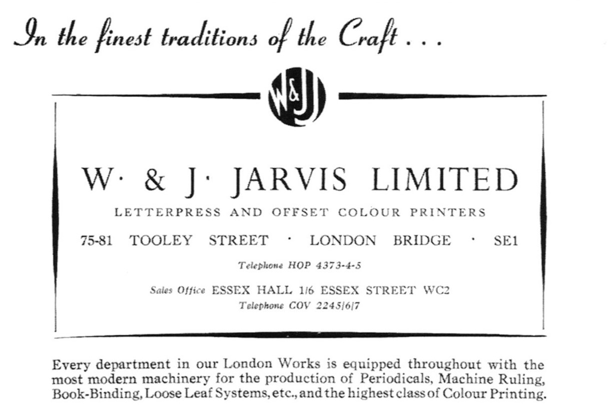 Tooley Street, W. & J. Jarvis Ltd.  X..jpg