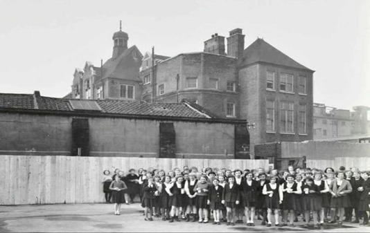 Southwark Park Road, Aylwin Girls School, c1955.  X..png
