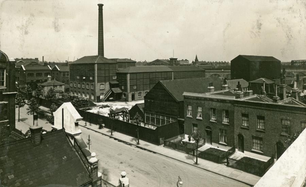 Neckinger Leather Mills, c1931. Neckinger School on the left. X..png