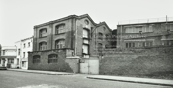 Great Suffolk Street, Southwark, c1976. The White Hart public house far left.  2 X..png