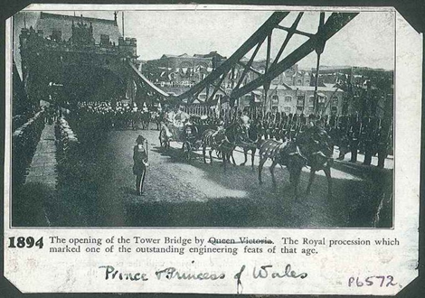 Tower Bridge, Edward, Prince of Wales and Alexandra, Princess of Wales,1894.  X..png