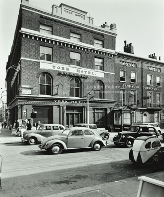 Waterloo Road, York Hotel and Pub, corner with York Street, c1955, no longer there.  2  X..png