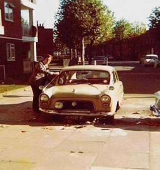 Dunton Road, Bermondsey, c1960, The Longfield Estate. Is that a Ford Prefect Car.  X.png