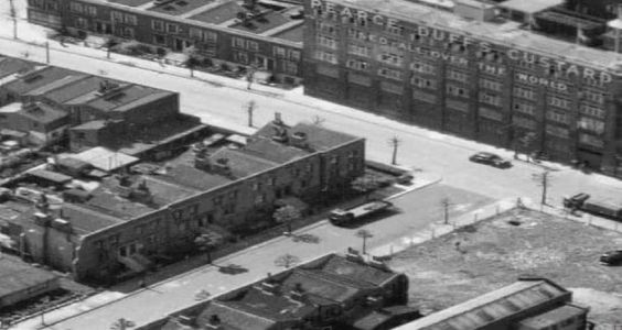 Rouel Road, Pearce Duffs Custard Factory, Bermondsey, Dockley Road in foreground.   X..png