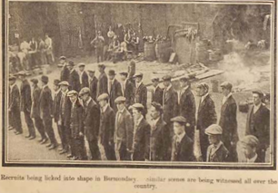 Bermondsey, First World War, 1914.  2 X..png