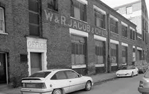 Jacob Street, Bermondsey, W & R Jacobs, Biscuit Manufacturers.  X..png