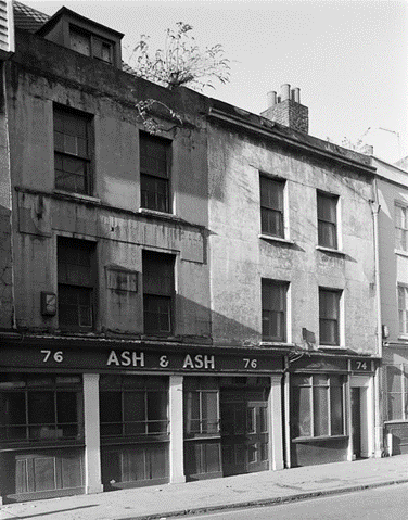 7 Bermondsey Street, near Tyers Gate to the left, and opposite Black Swan Yard.  X..png