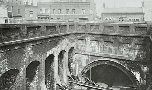 Brunel Road and Rotherhithe Station – 1904.  X.png