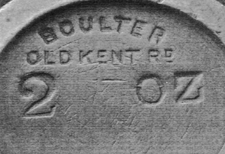 Old Kent Road, No. 666-673. Richard Boulter, Scale Maker, 1898-1910.  X.jpg