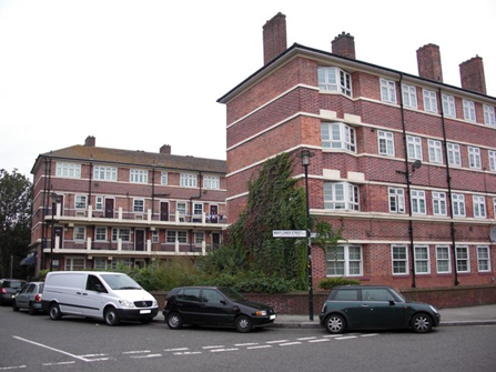 St Marychurch Street, St Marys Estate,  Rotherhithe, from the corner of Rupack Street, c2009.  X..png