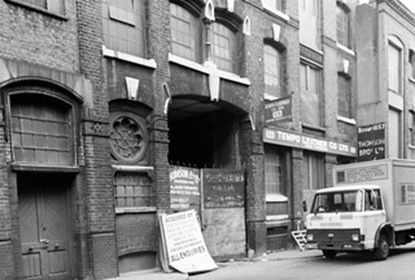 Bermondsey Street, c1988, Tempo Leather Co Ltd. Thomsons move to Bermondsey Street in 1952.  X..jpg