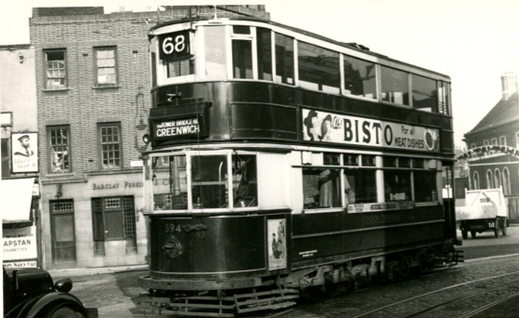 Lower Road, Princess Victoria Pub and Brunel Road behind tram, Rotherhithe Tunnel right.  2 X..png