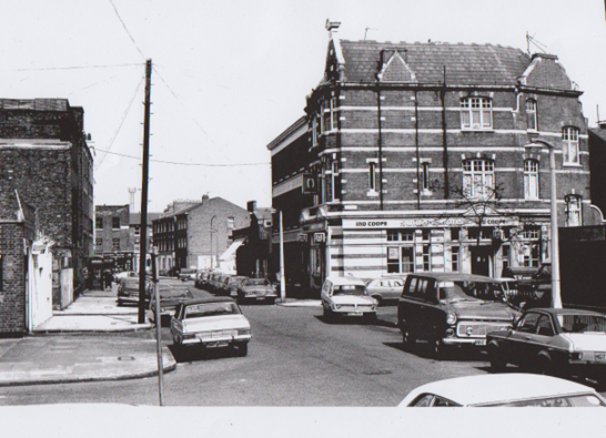 Surrey Square, Surrey Arms Pub corner Madron street. Surrey Terrace left.  X..png