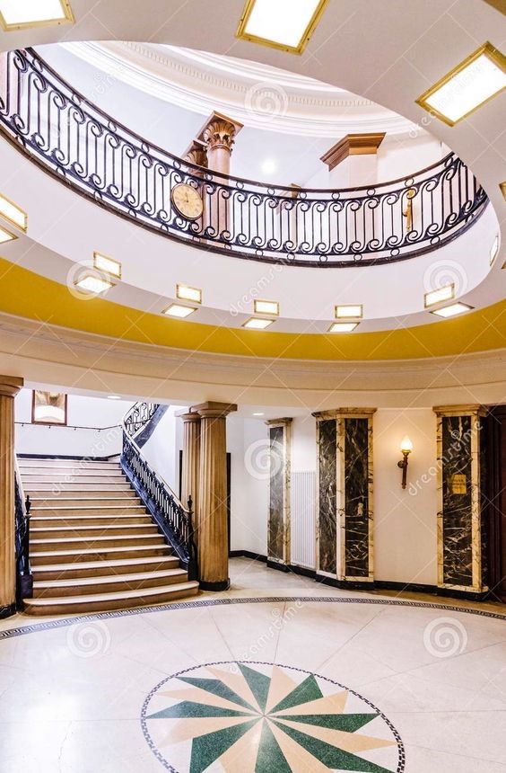 Spa Road, the Staircase in The Old Bermondsey Town Hall.  X.jpg