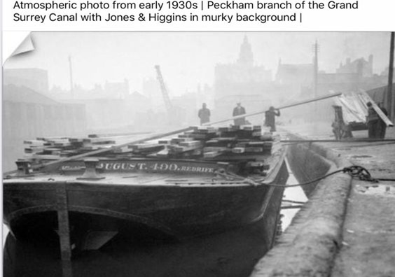 2   Grand Surrey Canal c1930, roughly the same location.  X..png