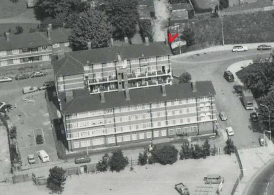 St Marychurch Street, top (red arrow), St Marys Estate, Rotherhithe.  X..jpg