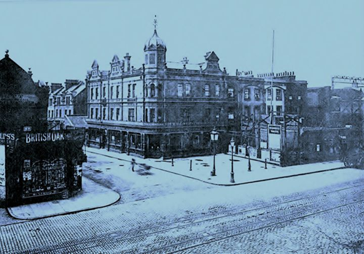 Old Kent Road, The Prince of Windsor, c1914 after the name change from The Prince of Saxe Coburg.  X..png