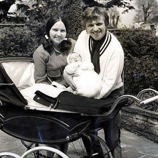 3 Tommy and wife Anne Donoghue with their daughter, Emma Elizabeth Hicks, born 1969.  X..jpg