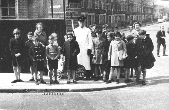 Ilderton Road c1960, waiting to cross the road.  X..png