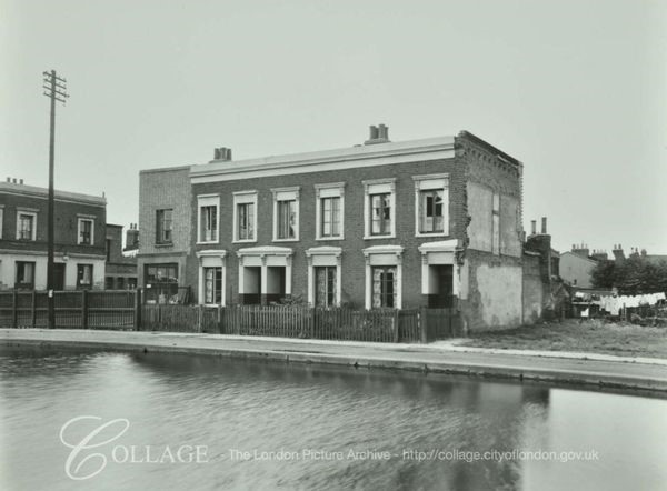 Grand Surrey Canal, Boathouse Walk 1955.  X..jpg