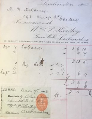 Green Walk, Tower Bridge Road, Hartley Jam, 1903.  2 X.jpg
