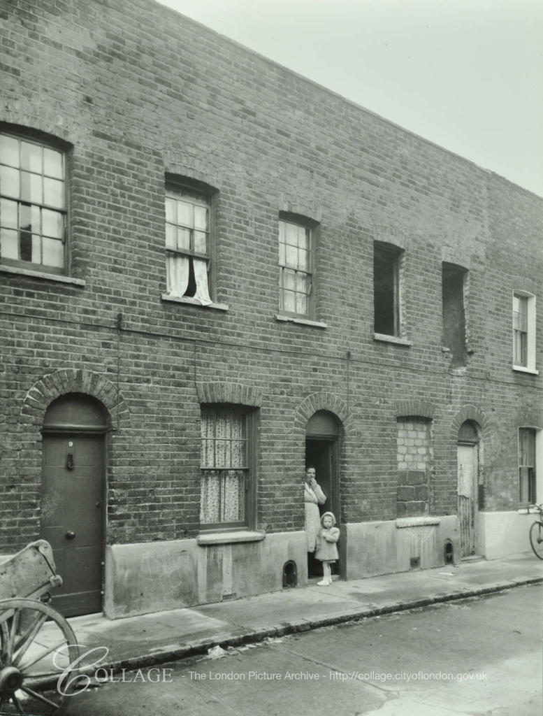 Riddell Street. Nos.7-9, c1955,off Southampton Way.  X.png