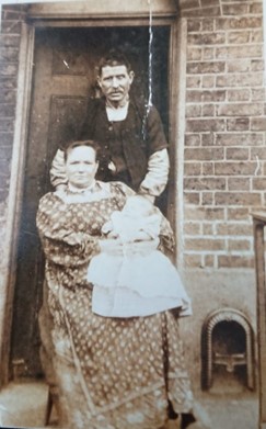Trafalgar Street, George Joshua and Elizabeth Mary (née Evans) Tibble, parents of George Stephen.  X..jpg